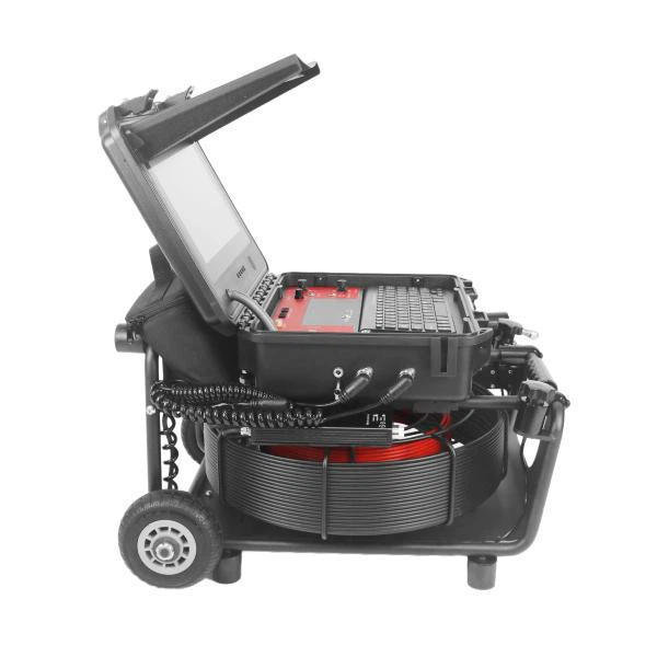 Dual 17mm & 23mm Pipe Inspection Camera System with Dual Cable Reel 100ft factory